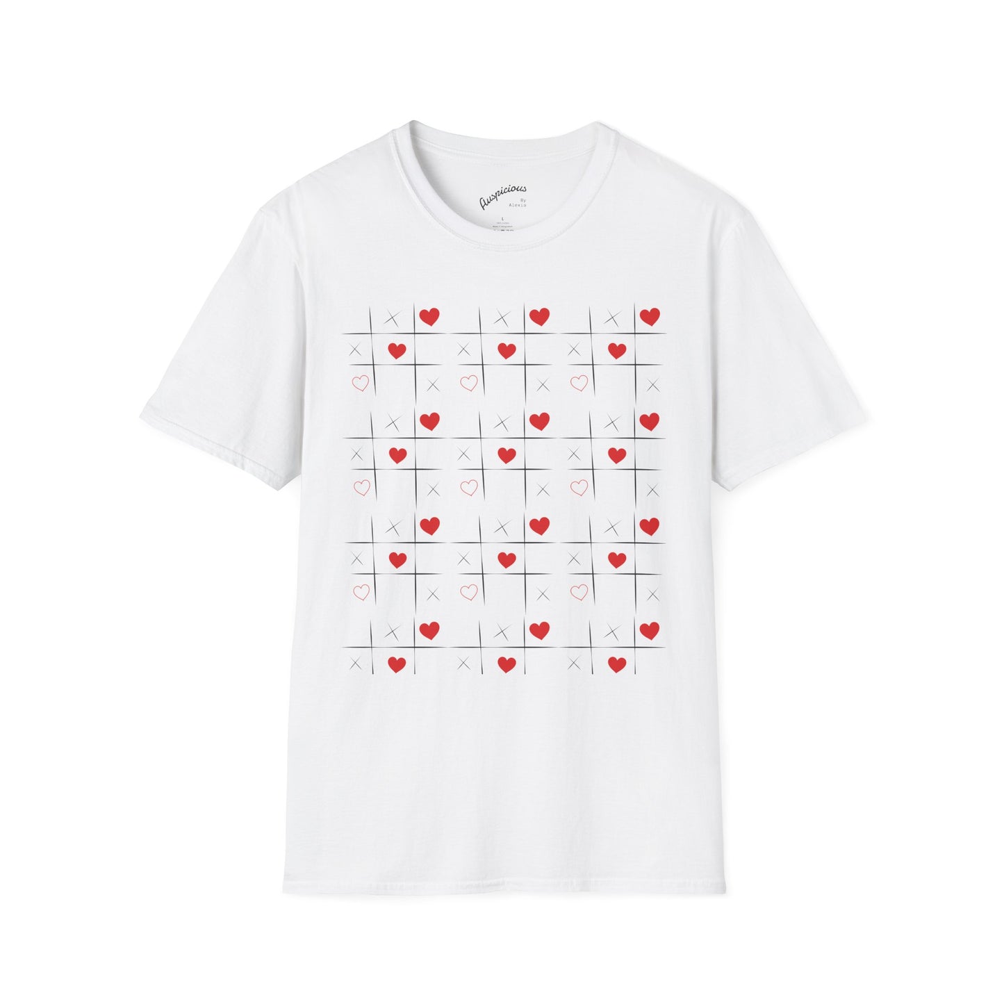 Heartbeat Grid T‑Shirt | (4 colors)