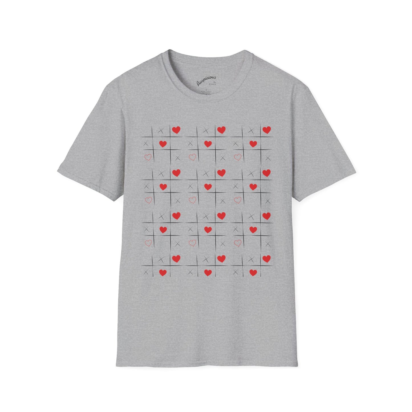Heartbeat Grid T‑Shirt | (4 colors)