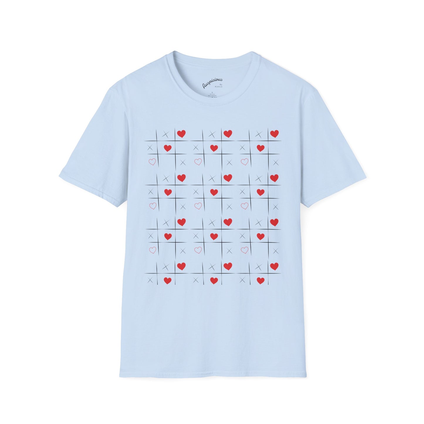 Heartbeat Grid T‑Shirt | (4 colors)