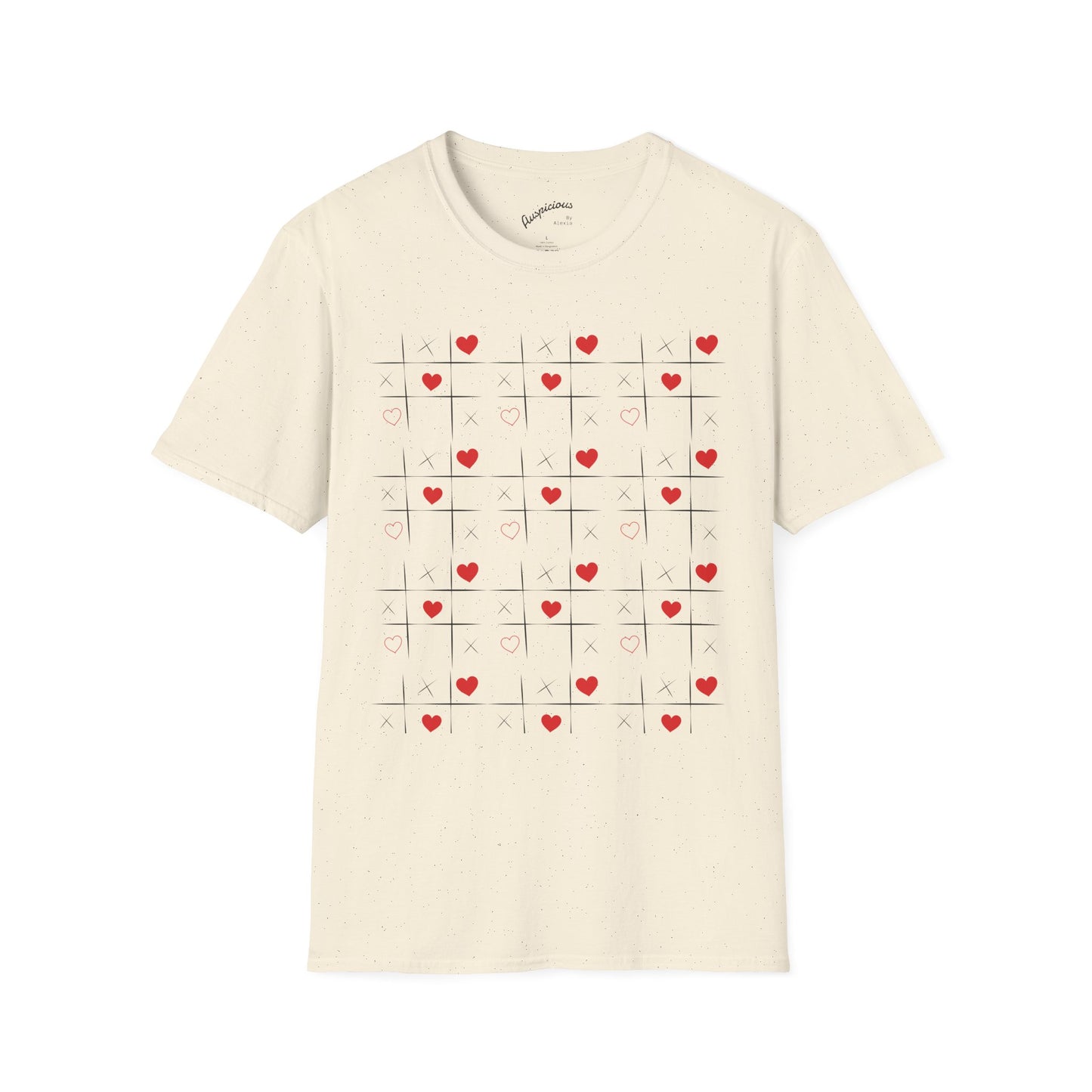 Heartbeat Grid T‑Shirt | (4 colors)